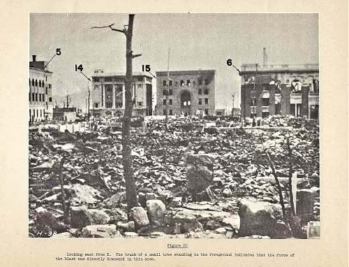 atomic bombings of hiroshima and nagasaki damage
